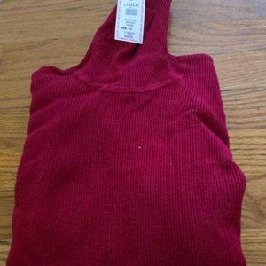 Chicos Red Turtle Neck Sweater
